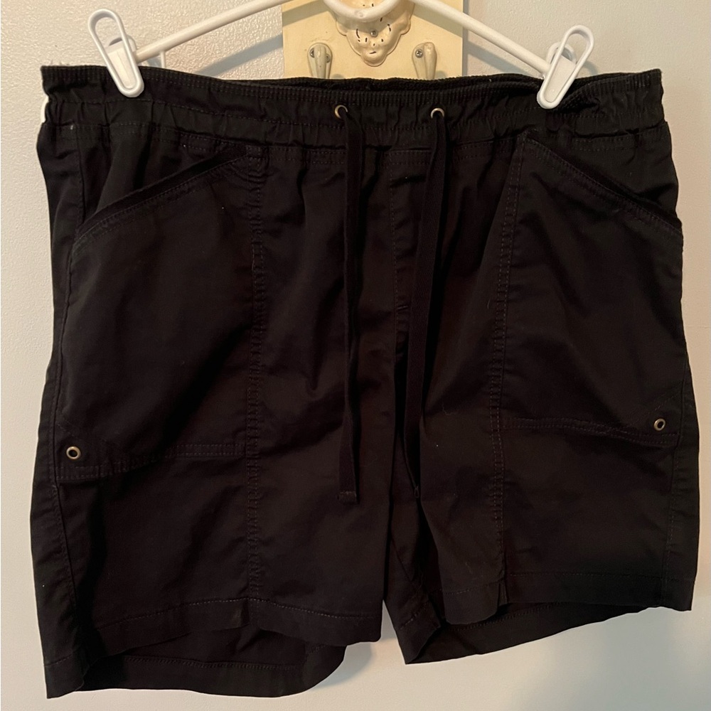 Lee Women's Relaxed Fit Drawstring Shorts ~ 12